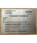 Plaque signalétique Biafeu