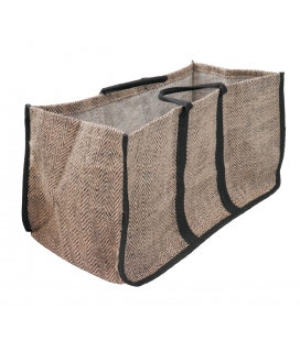 Sac à bûches motifs chevrons