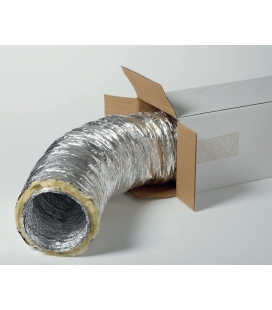 Conduit flexible aluminium isolé