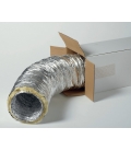 Conduit flexible aluminium isolé