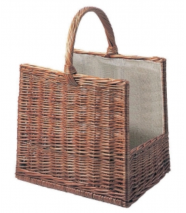 Panier en osier rectangle