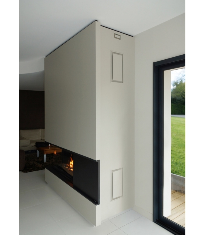 Grille d'architecture AIR02 pour hotte de cheminée