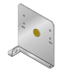 Base de la vis sans fin avec douille+joint