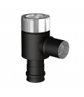Té 90° air+fumées gamme concentrique