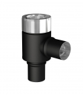 Té 90° air+fumées mâle gamme concentrique