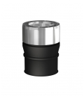 Adaptateur 80/125 vers 80/130 concentrique