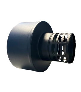 Capuchon anti-vent pour terminal horizontal concentrique