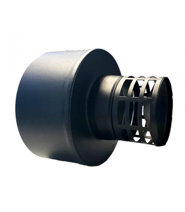 Capuchon anti-vent pour terminal horizontal concentrique