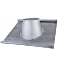 Double paroi pellets solin plomb + collerette