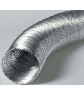 Conduit flexible d'arrivée d'air aluminium