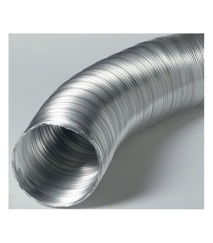 Conduit Chauffage Auxiliaire Aluminium 60 Mm - Longueur 80 Cm Extensible - Pour Chauffage Diesel Air Chaud